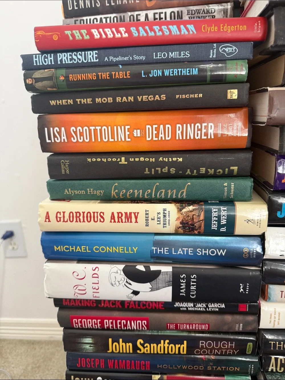 Hard cover books each $10